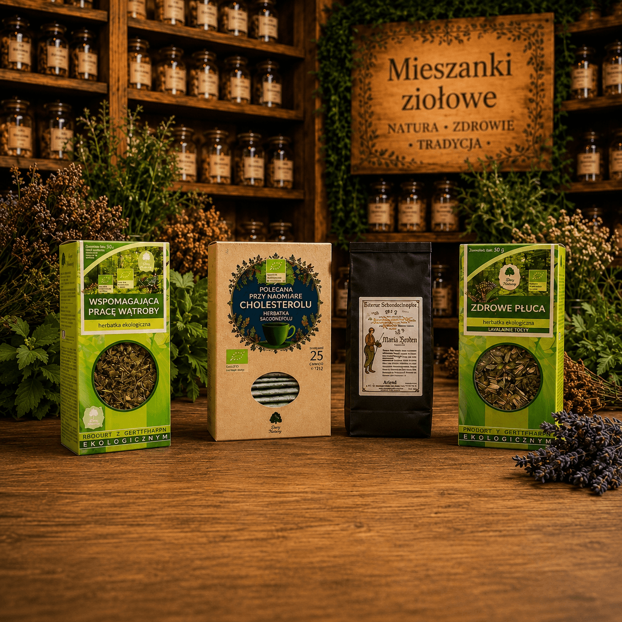 Mieszanki ziołowe — zdjęcie produktu
