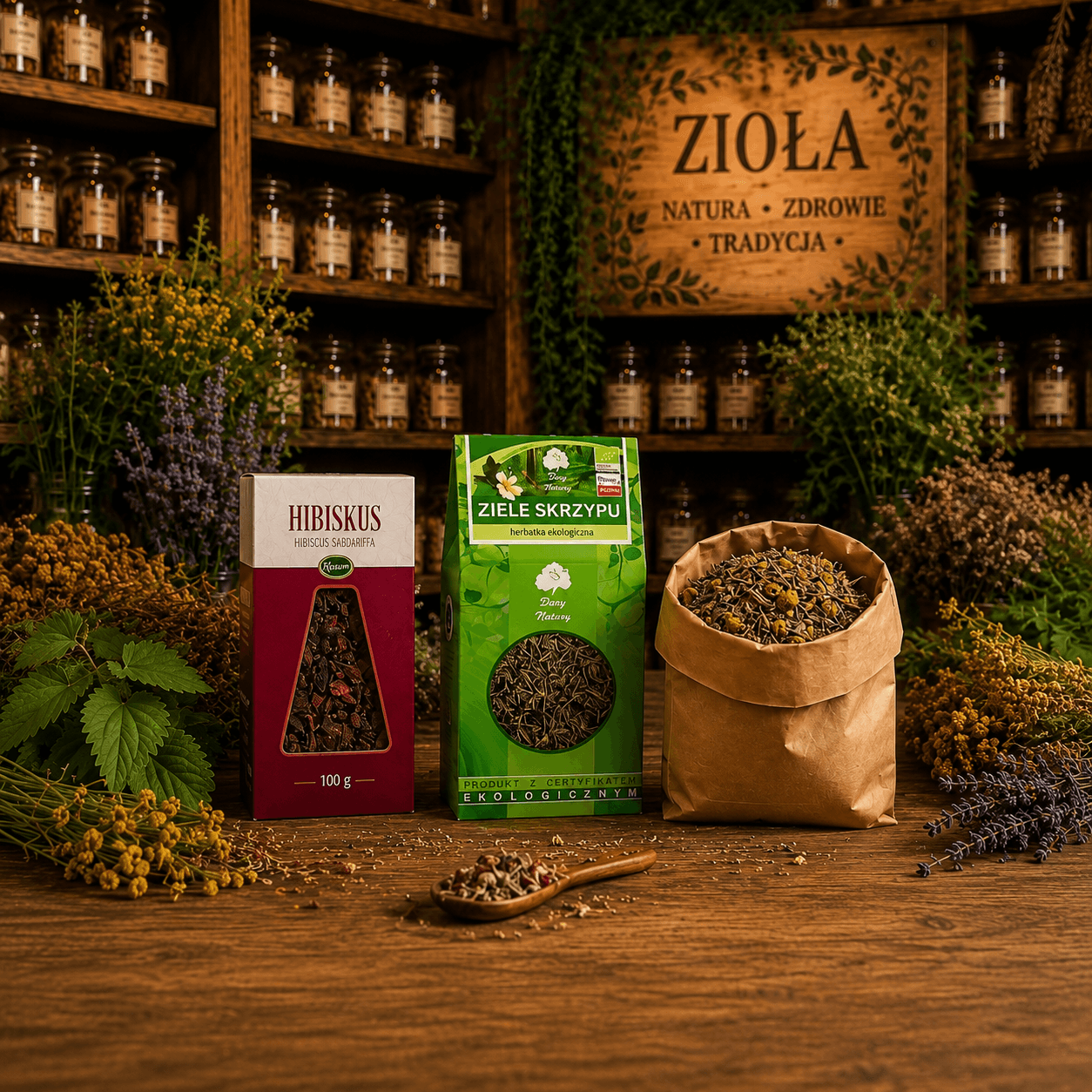 Zioła sypane — zdjęcie produktu